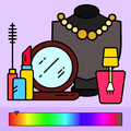 Beauty Coloring Book & Fashion
