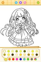 Princess Coloring Book for kid 海报