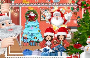 Tocaboca Christmas Wallpaper постер