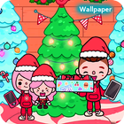 Boca Toca Christmas Wallpaper أيقونة