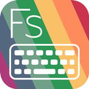 Flat Style Colored Keyboard APK