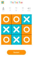 Colorful Tic Tac Toe poster