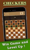 Checkers game : Draught , Dame board game capture d'écran 1