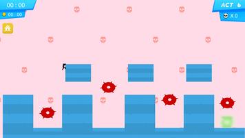 Stickman Jump:Roll Platformer poster