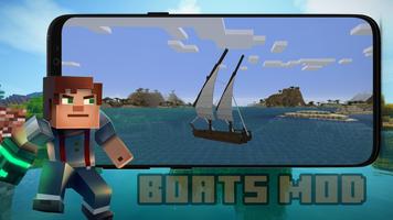 Boats Mod for MCPE captura de pantalla 3