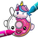 Kawaii Food Coloring Book APK