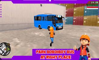 Boboiboy 3D Bus Truck Parking 海報