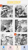 Boboiboy Star Pixel Art gönderen