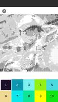 Boboiboy Star Pixel Art Ekran Görüntüsü 1