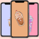 Boba Thai Tea Wallpaper APK