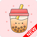 Boba milk tea wallpaper-APK