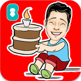 Happy Birthday Stickers for Wh APK