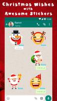 Christmas stickers for WhatsAp poster