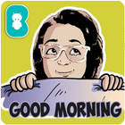 Good Morning Stickers أيقونة