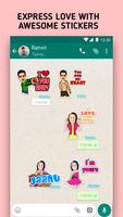 Romantic Stickers for WhatsApp poster