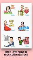 Romantic Stickers for WhatsApp capture d'écran 3