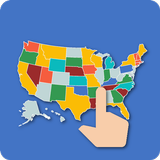 US Map Quiz 아이콘