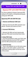 Any Samsung FRP Unlock Guide ポスター