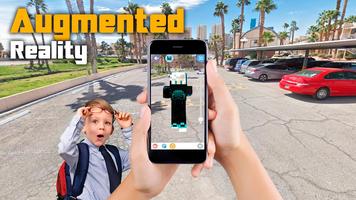 AR Skin Editor for Minecraft Plakat