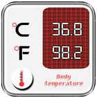 Body Temperature Fever Diary icône