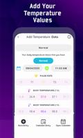Body Temperature Checker Diary ภาพหน้าจอ 1