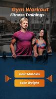 Gym Workouts Fitness Trainings plakat