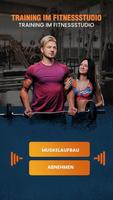 Gym Workouts Fitness Trainings Plakat