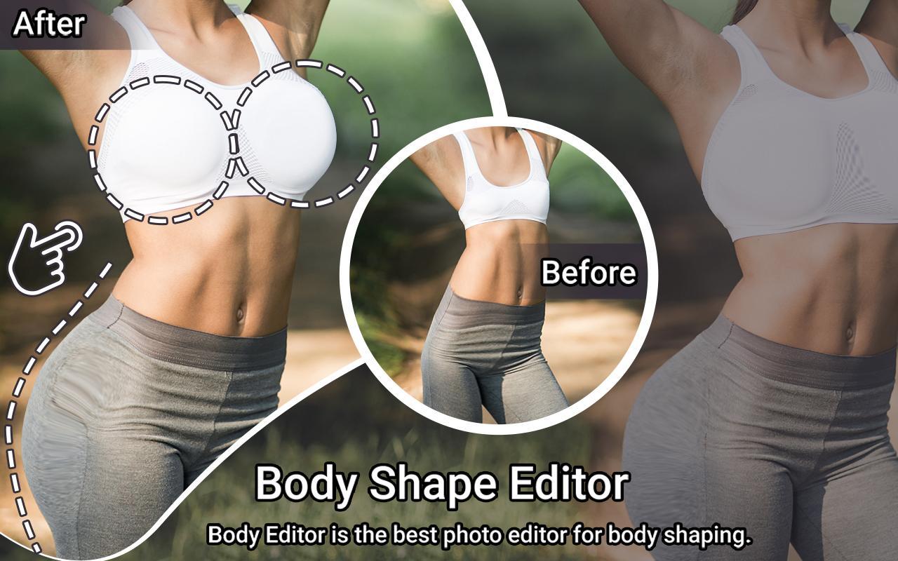Intro Slim body Shaping. Body Editor. Мягкие тела на андроид