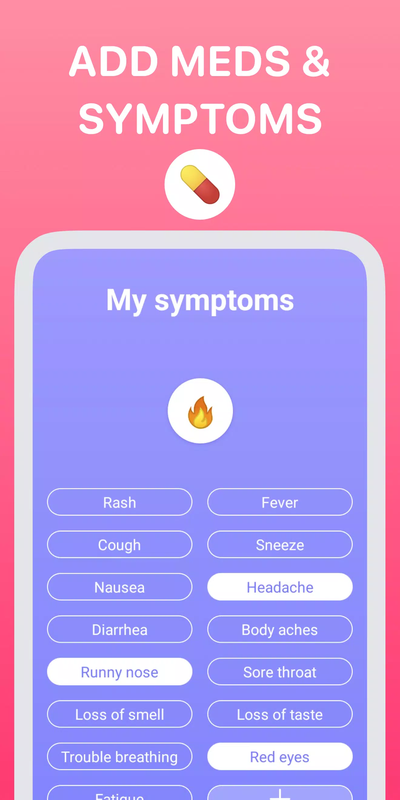 Body temperature thermometer tracker app for fever APK for Android