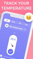 Body Temperature: Measure & Track ポスター