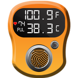 Enregistreur de température corporelle contrôleur icône