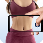 Girl Body Scanner Shape Editor icône