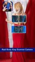 Real Body Xray Scanner Camera الملصق