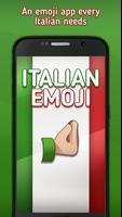 Italian Emoji Affiche