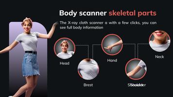 Xray Body Scanner Camera الملصق