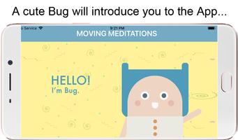 Poster Moving Meditations for kids wi