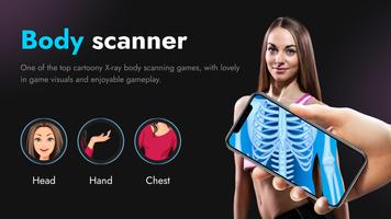 Camera Scanner -Body Simulator الملصق