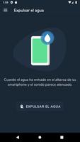 Expulsar agua del altavoz Poster