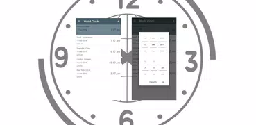 World Clock - TimeZone Widget