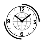 Мировые часы иконка