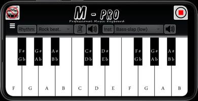 Music Keyboard M-pro Ekran Görüntüsü 1