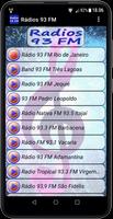 Rádios 93 FM Brasil پوسٹر