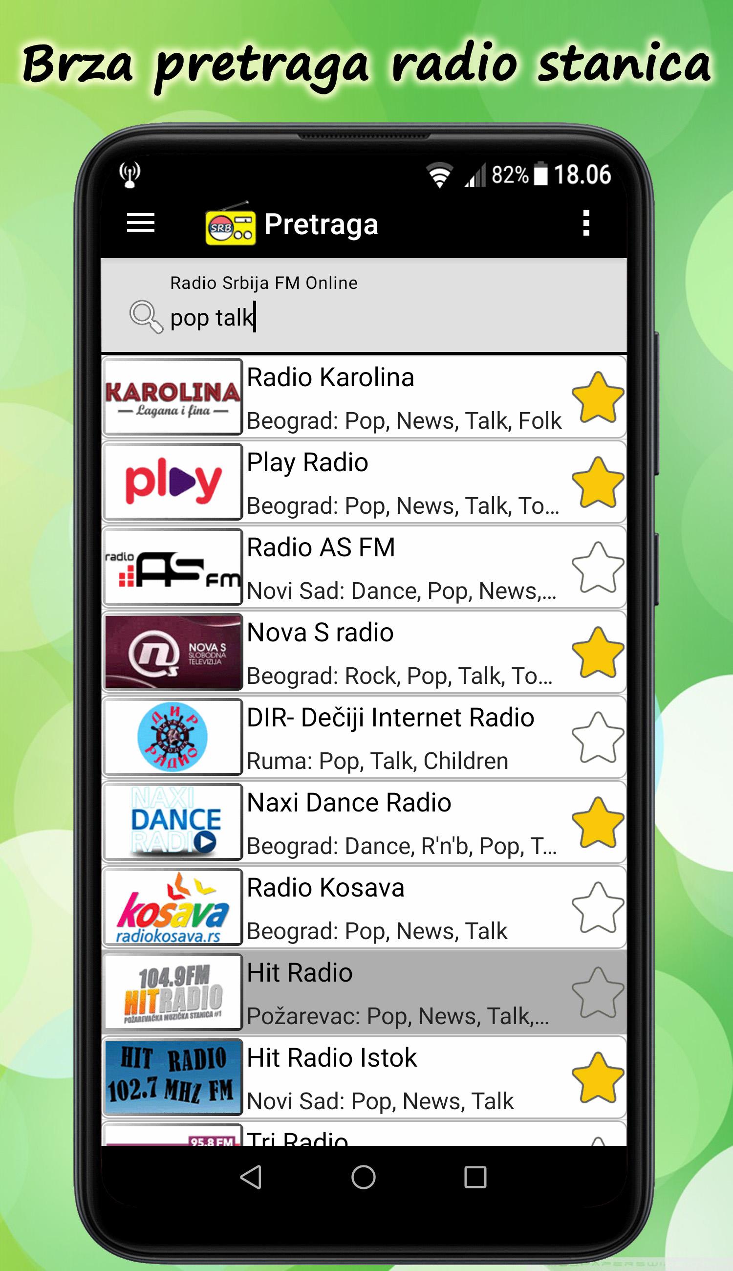 Descarga de APK de Radio Srbija Uživo stanice para Android