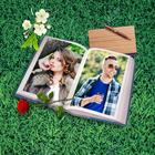 Book Dual Photo Collage Album Frame icono