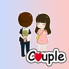 My Cartoon Couple Wallpaper icône