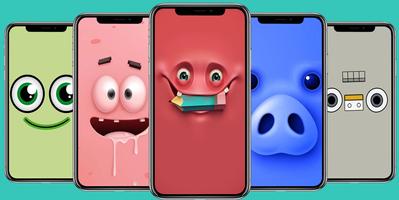Silly Emoji Face Wallpapers imagem de tela 3