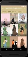 Wallpapers For Hijab Cartoon capture d'écran 1
