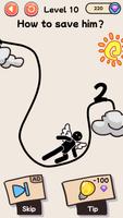 Draw Hero: Save Stickmen تصوير الشاشة 1