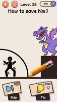 Draw Hero: Save Stickmen تصوير الشاشة 3