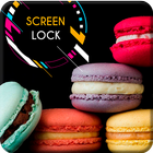 Macarons Rainbow Sweet Candy Screen Lock アイコン